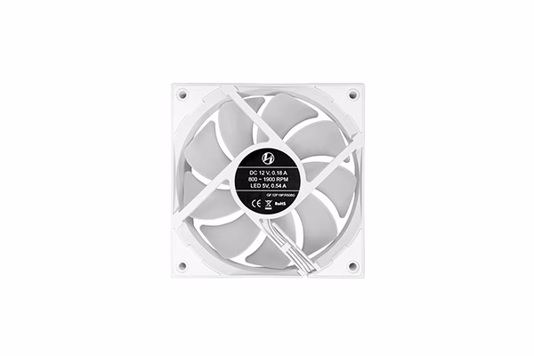 LIAN LI ST120 RGB 3PACK FAN WHITE (ST120-3W): 3x 120mm PWM RGB Case Fans, 69.17 CFM, FDB Bearing | ST120-3W thumbnail 2