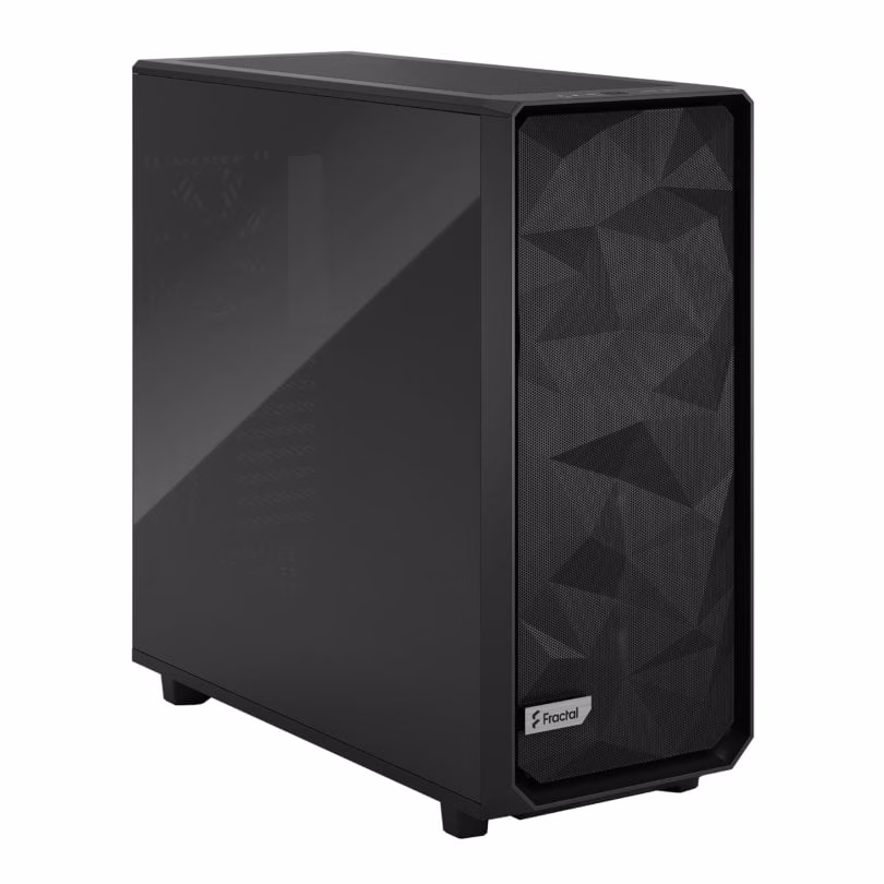 Fractal Design Meshify 2 XL, E-ATX, ATX, Micro-ATX & Mini-ITX Support, 6 x 2.5/3.5" Drive Bays, Light Tint Tempered Glass - Black, Full-Tower Case | FD-C-MES2X-02 thumbnail 4
