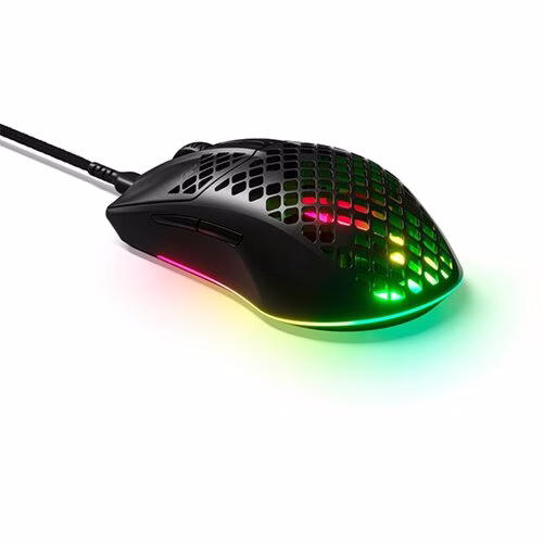 SteelSeries Aerox 3 2022 Edition Lightweight Wired Optical Gaming Mouse, Black | 62611 thumbnail 5