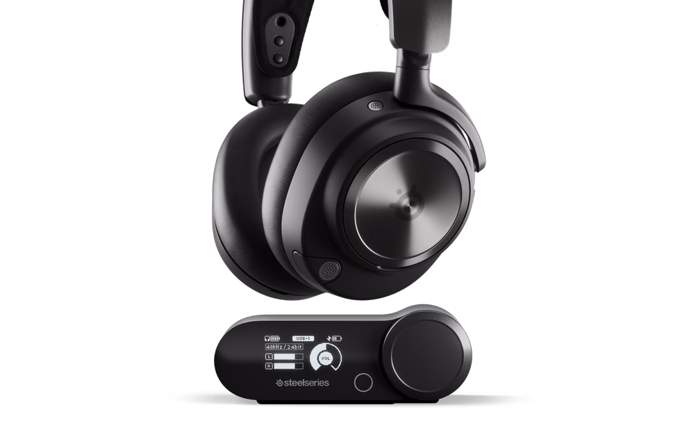 SteelSeries Arctis Nova Pro Wireless Headset for Xbox & PC High-Fidelity Gaming Audio with Active Noise Cancellation, Black | 61521 thumbnail 3