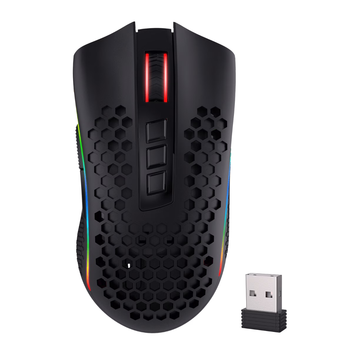 Redragon STORM PRO M808 RGB Wireless Gaming Mouse | M808-KS – Buy Online
