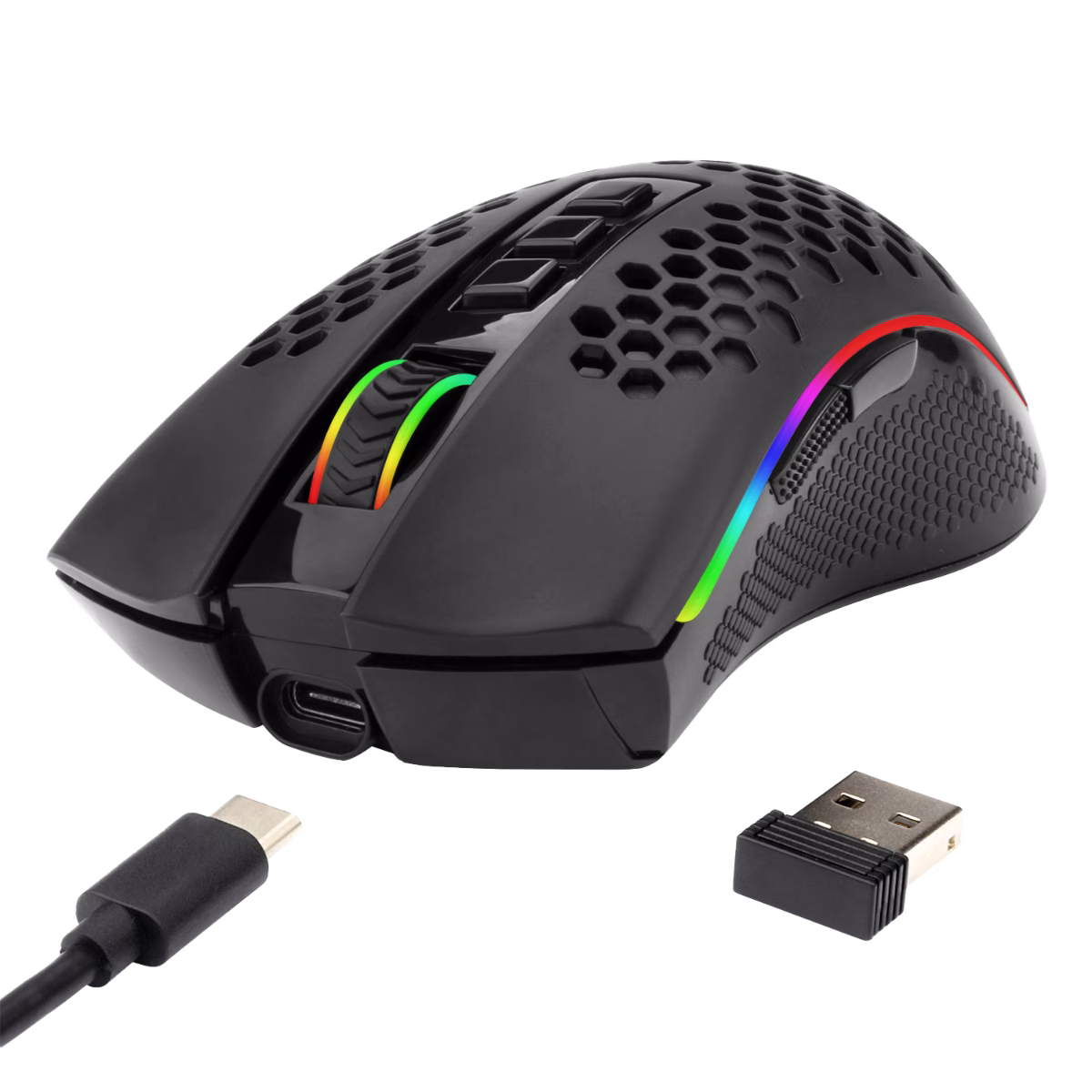 Redragon STORM PRO M808 RGB Wireless Gaming Mouse | M808-KS thumbnail 2