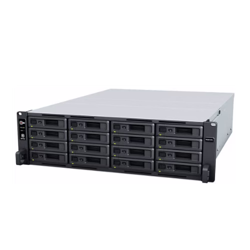 Synology RackStation 3U 16-Bay Rackmount NAS, AMD Ryzen V1500B CPU, 4GB DDR4 ECC Memory, 16 Drive Bays, 4x Gigabit Ethernet Ports, 2200 MB/s Read Speed, 1164 MB/s Write Speed, PCIe 3.0 | RS2821RP+ thumbnail 5