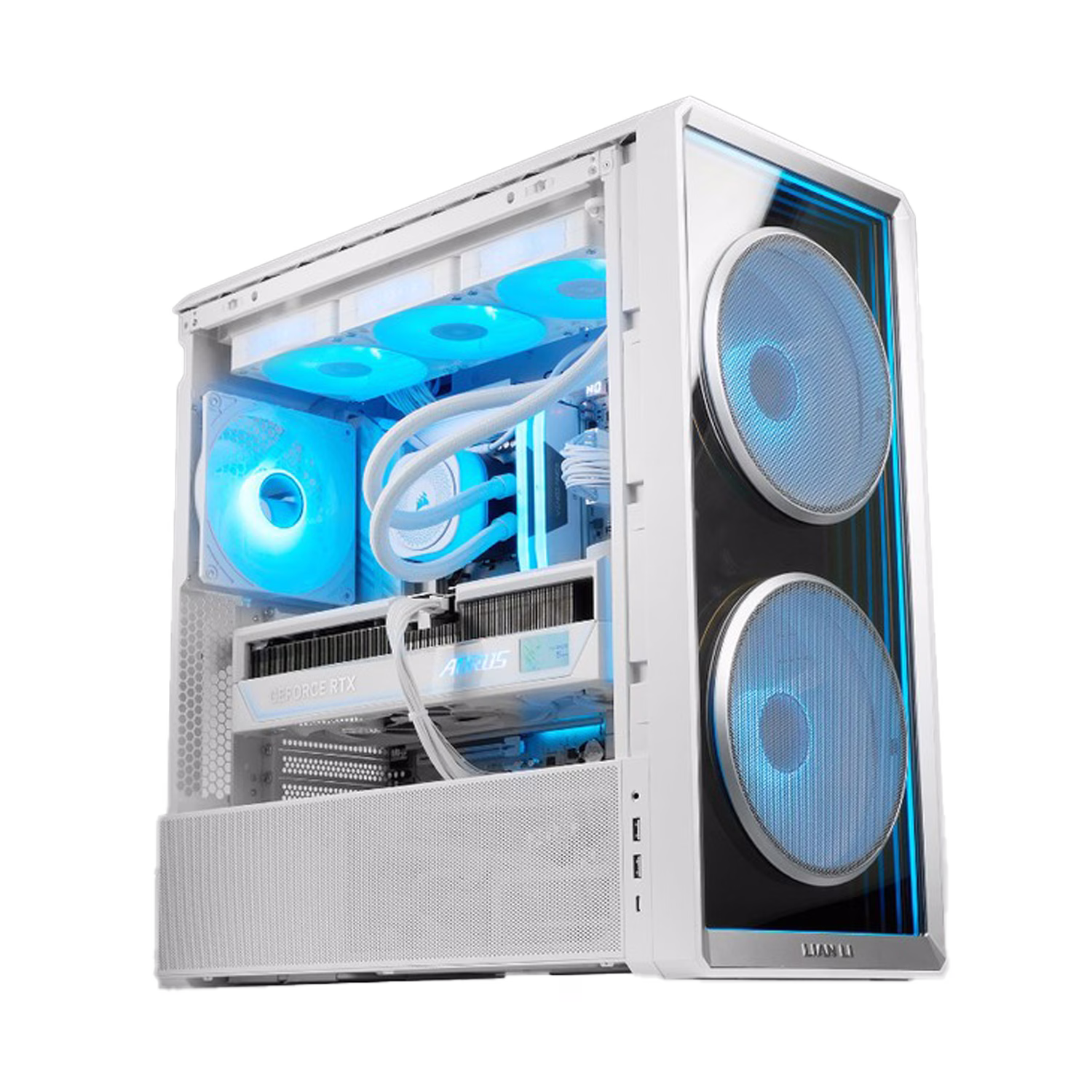 Creator & Gaming PC, Intel Core Ultra 9 285K, AORUS Stealth ICE RTX 5090 32GB, 64GB DDR5, 2TB Gen5 SSD, Lian Li Edge 1200W White – Buy Online