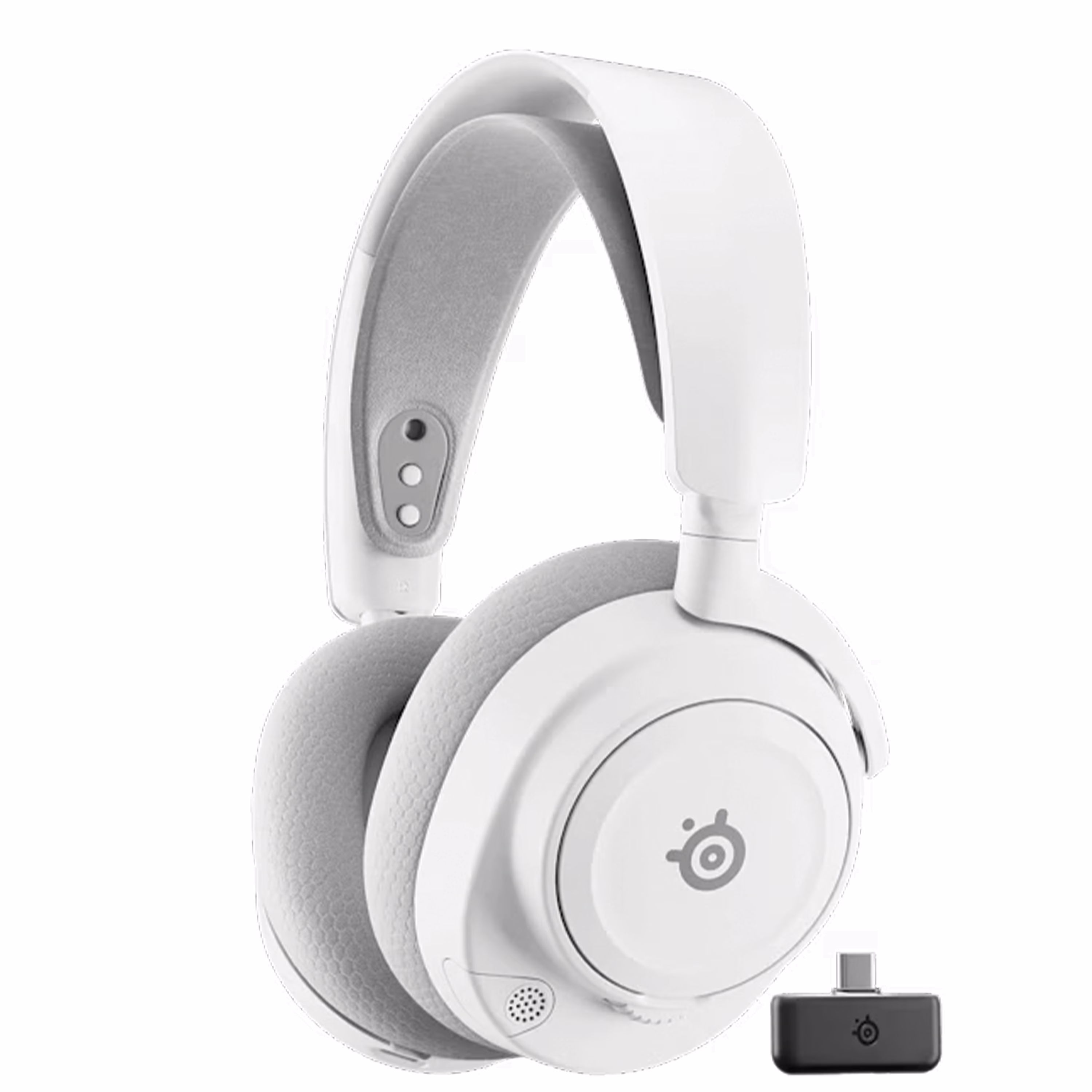 SteelSeries Arctis Nova 7 Wireless (Gen 2) Gaming Headset, Mobile App Audio Control, 50+ Hour Battery, Simultaneous 2.4GHz & Bluetooth, White  | 61731 – Buy Online
