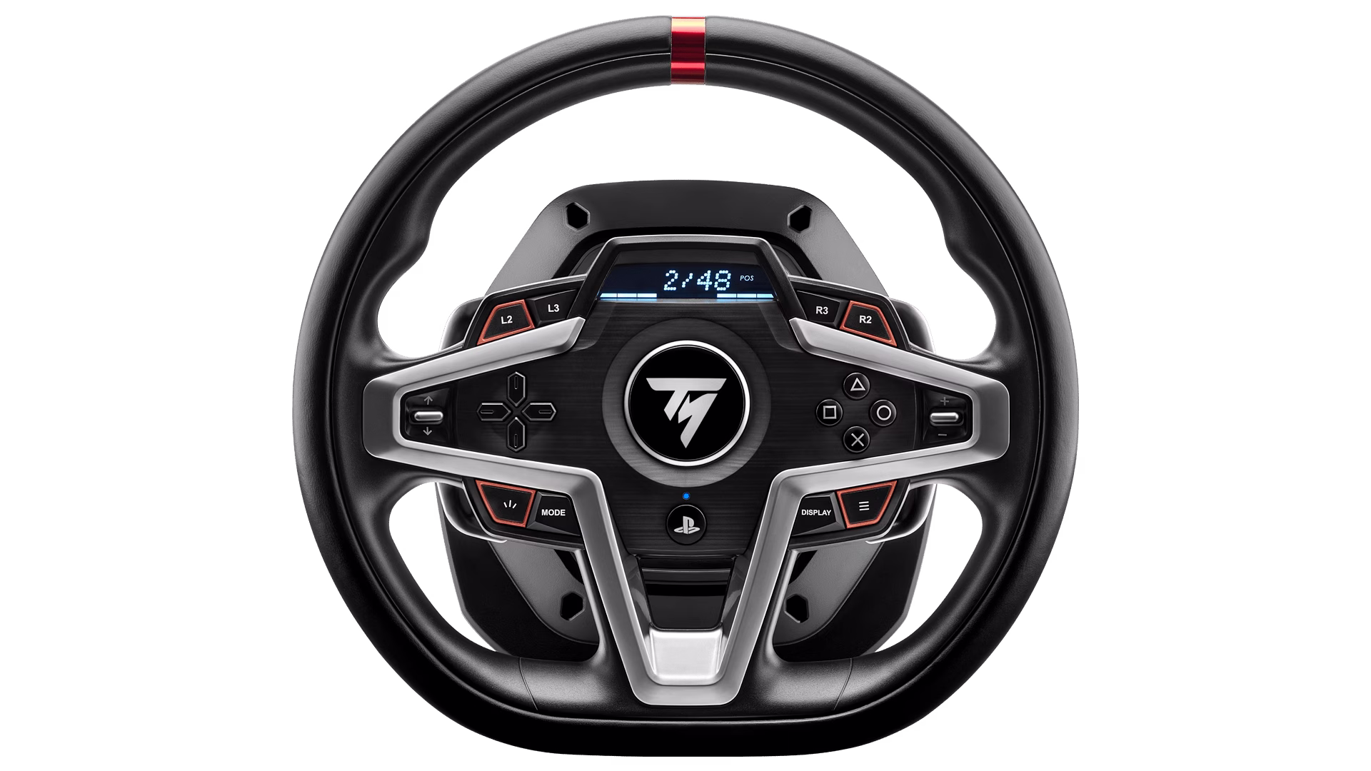 Thrustmaster T248 Simulated Racing Wheel, T3PM Magnetic Pedal Set, officially licensed for PlayStation 5 & PlayStation 4, PC, H.E.A.R.T Magnetic Technology image