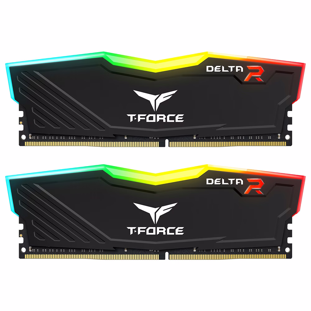 Team T-Force Delta RGB 32GB (2 x 16GB) 288-Pin DDR4 SDRAM DDR4 3600 (PC4 28800) Intel XMP 2.0 | TF3D432G3600HC18JDC01 image