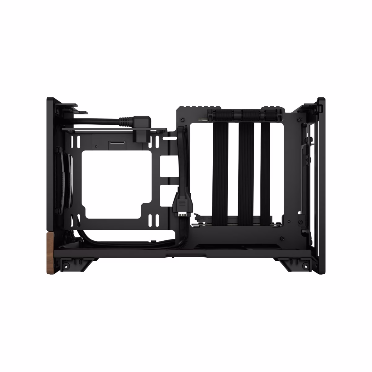 Fractal Terra Small Factor Mini ITX SFX Gaming Case, 120mm Fan Size, 2x 2.5" Drive Mounts, 120mm Radiator Size, Expansion Slots 3 (Max GPU Mode), USB Type-C 20Gbps, Graphite | FD-C-TER1N-01 thumbnail 4
