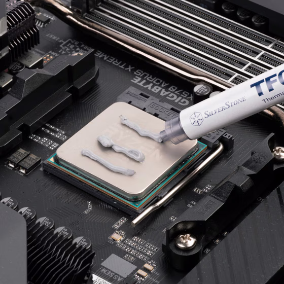 Silverstone TF01 High thermal conductivity Thermal Paste, Ultra high thermal conductivity thumbnail 5