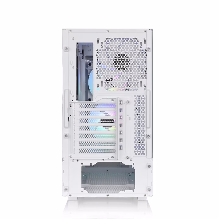 Thermaltake Ceres 330 TG ARGB Mid Tower Chassis, 2x Pre-Installed CT140 aRGB Fans 1x CT140 Fan, 4mm Tempered Glass Panel, Up to 360mm Radiator 7 Fans, Removable Filters, Snow | CA-1Y2-00M6WN-01 thumbnail 6