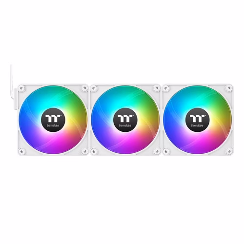 Thermaltake CT140 EX ARGB Sync PC Cooling 3-Fan Pack, PWM 500 ~ 1800 R.P.M, Magnetic connection, White | CL-F191-PL14SW-A – Buy Online