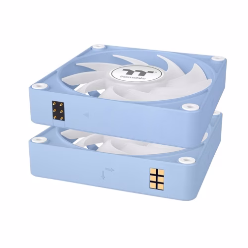 Thermaltake CT140 EX ARGB Sync PC Cooling 3-Fan Pack, PWM 500 ~ 1800 R.P.M, Magnetic connection, Hydrangea Blue | CL-F197-PL14BU-A – Buy Online