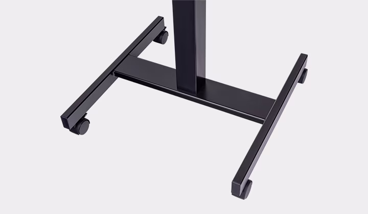 Thermaltake CYCLEDESK 100 Height Adjustable Movable Gaming Desk with Waterproofing RGB Mouse Pad, 28 3" ~ 46" Height Adjustable, 4 Wheels Laptop Stand, Black | GGD-CDW-BKEIRW-01 thumbnail 10