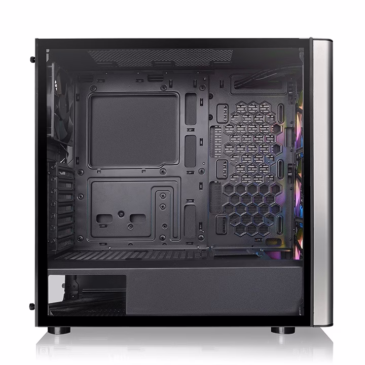 Thermaltake Level 20 MT ARGB ATX Mid-Tower Case, 4x 120mm Pre Installed Fans, 7 Expansion Slots, Motherboard supports upto ATX,  Black | CA-1M7-00M1WN-00 thumbnail 3