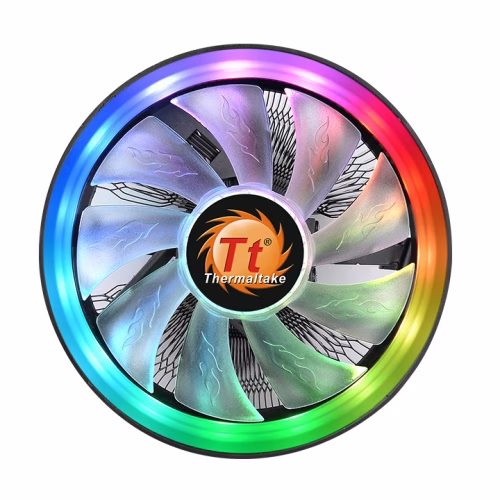 Thermaltake UX100 ARGB Lighting CPU Cooler, Aluminum Fins, 65 W Cooling Power, 1800 RPM Fan Speed, 30,000 hours Fan Life Time | CL-P064-AL12SW-A thumbnail 2