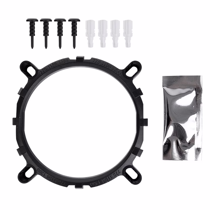 Thermaltake UX100 ARGB Lighting CPU Cooler, Aluminum Fins, 65 W Cooling Power, 1800 RPM Fan Speed, 30,000 hours Fan Life Time | CL-P064-AL12SW-A thumbnail 4