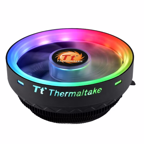 Thermaltake UX100 ARGB Lighting CPU Cooler, Aluminum Fins, 65 W Cooling Power, 1800 RPM Fan Speed, 30,000 hours Fan Life Time | CL-P064-AL12SW-A – Buy Online