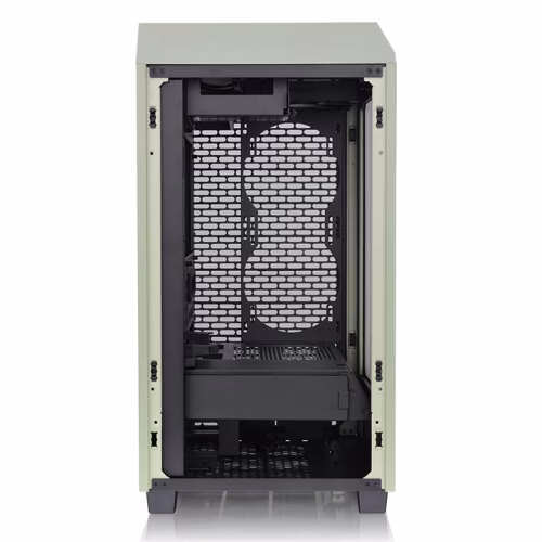 Thermaltake The Tower 200 Matcha Green Mini Computer Case, SPCC+Tempered Glass Material, Up to 280mm Cooler Supports, Up to 4x Fans Support, Removable Dust Filter, Matcha Green | CA-1X9-00SEWN-00 thumbnail 3