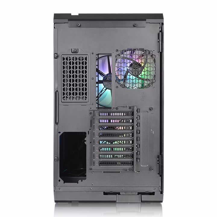 Thermaltake View 51 Tempered Glass Full-Tower PC Chassis, ARGB Edition, 8 Expansion Slots, 4x Drive Bays,  Black | CA-1Q6-00M1WN-00 thumbnail 5