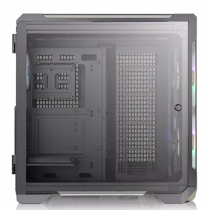 Thermaltake View 51 Tempered Glass Full-Tower PC Chassis, ARGB Edition, 8 Expansion Slots, 4x Drive Bays,  Black | CA-1Q6-00M1WN-00 thumbnail 2