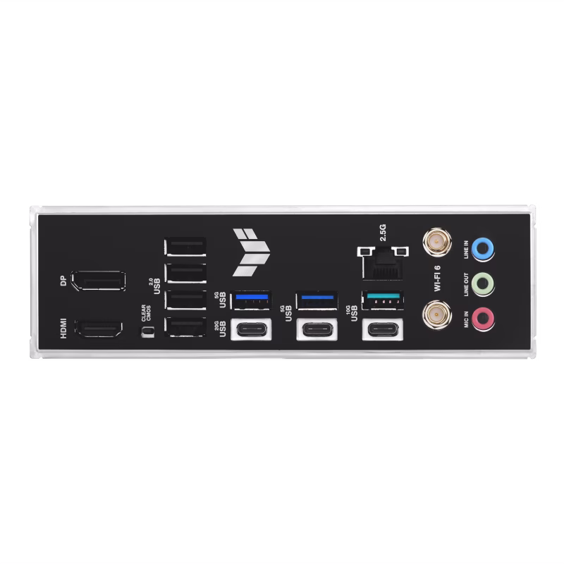 ASUS TUF GAMING B760M-BTF WIFI micro-ATX  Motherboard,  Intel Socket LGA1700 for 13th Gen Intel Core & 12th Gen Intel Core  4 x DIMM, Max. 192GB, DDR5,  Wi-Fi 6 | 90MB1G50-M0EAY0 thumbnail 6