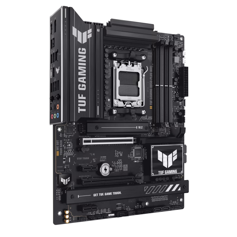ASUS TUF GAMING B850-PLUS WIFI AMD ATX Motherboard, 14+2+1 DrMOS 80A Power Stages, DDR5, PCIe 5.0, 3 M.2 Slots, WiFi 7, Realtek 2.5Gb Ethernet, DisplayPort, HDMI, USB 20Gbps Type-C, Aura Sync | 90MB1J30-M0EAY0 thumbnail 4