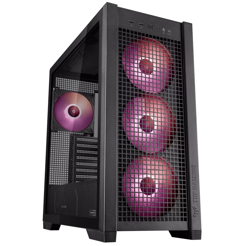 ASUS TUF AMD Edition Workstation, AMD Ryzen 9 7950X, RX 7900 XT OC 20GB,  64GB  (32GBX 2 ) DDR5 RAM,  990 PRO 2TB NVME, 1000W 80+ Gold, BT+WIFI thumbnail 2