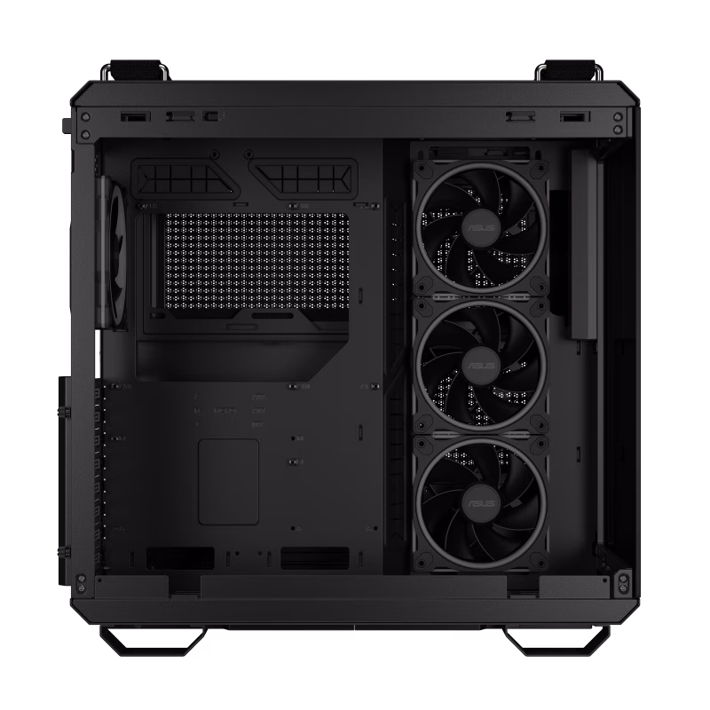 ASUS TUF Gaming GT502 Horizon ARGB ATX Mid-Tower Gaming Case, 4x ARGB Fans, Panoramic Design, Dual-Chamber, MoBo Support Upto ATX, Tool-Free Side Panels, USB 10 Gbps Type-C Front Panel, Black | 90DC0090-B19020 thumbnail 10