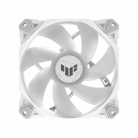 ASUS  TUF Gaming TF120 ARGB Fan - Triple Fan Kit with ARGB Controller, 120mm, 1900 rpm, Advanced FDB, 76 CFM,  AURA Sync,  White | 90DA0033-B09030 thumbnail 2