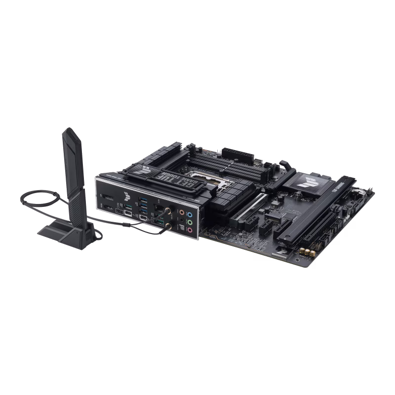 ASUS TUF GAMING Z890-PLUS WIFI LGA1851 ATX Motherboard, Z890 Chipset, 4 x DIMM slots, max. 192GB, DDR5, 4 x M.2 slots and 4 x SATA 6Gb/s, PCIe 5.0, Wi-Fi 7 & BT | 90MB1IQ0-M0EAY0 thumbnail 6
