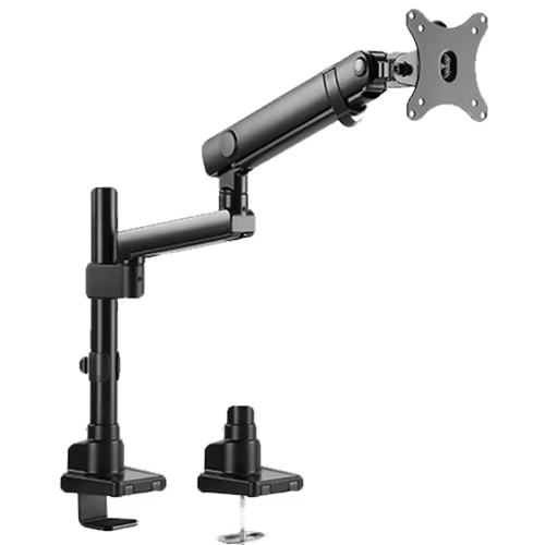 Twisted Minds Single Slim Pole Mounted Spring Assisted Monitor Arm | TM-20-C06P thumbnail 2