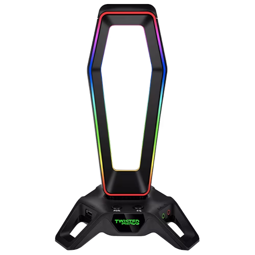 Twisted Minds TM-HS-502 RGB Scorpion Headset Stand Black, 1.5M Power cable length, USB 2.0 thumbnail 2