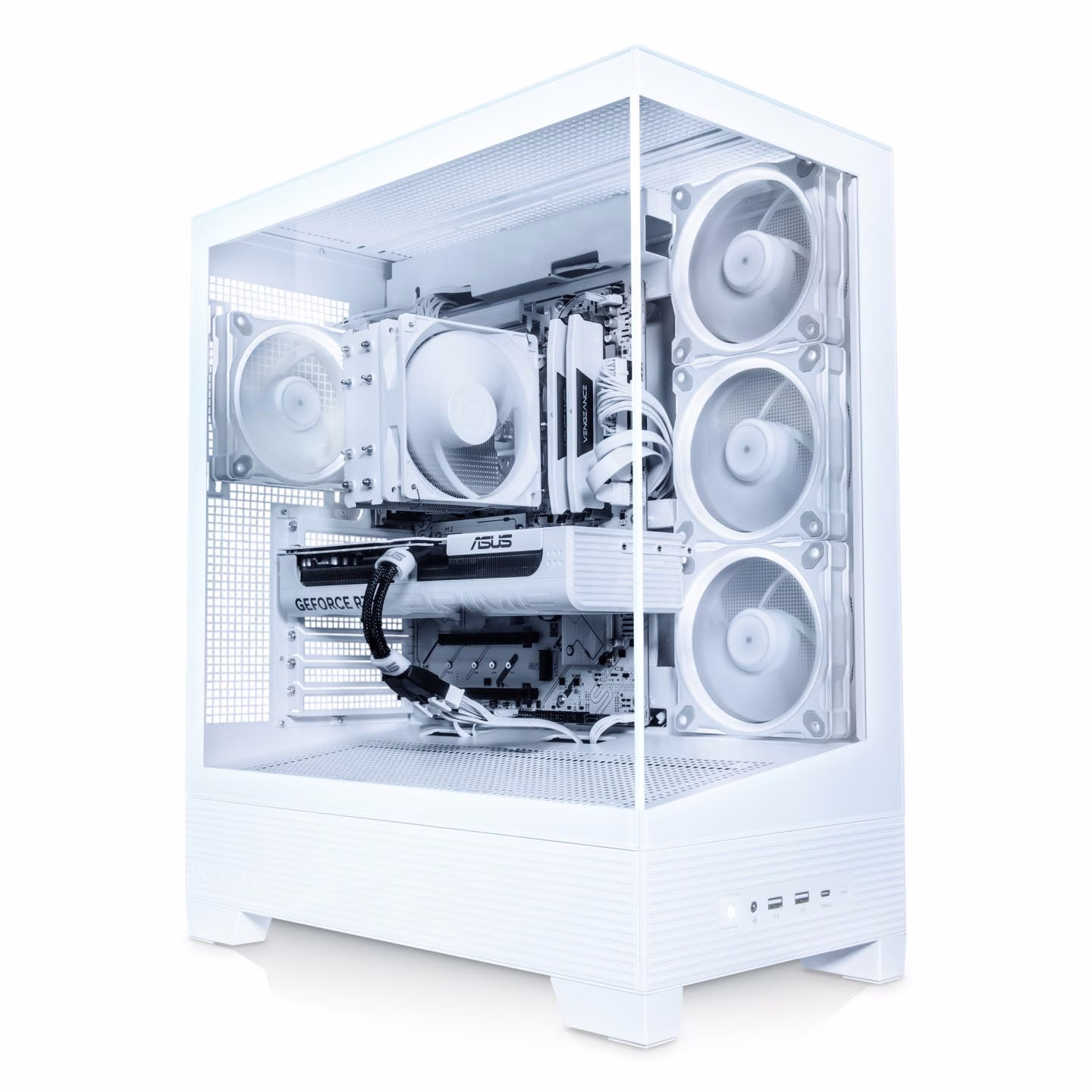 White Rendering & Gaming PC: Core i9-14900KF, RTX 5070 12GB, 32GB DDR5, 1TB NVMe, 750W – Buy Online