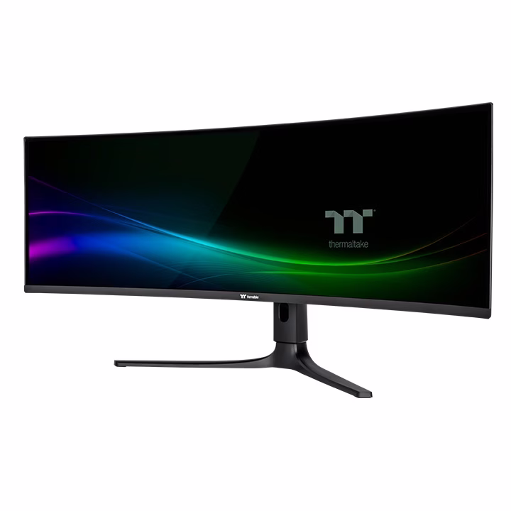 Thermaltake TPM-O49CDQ 49" Curved 5K QD-OLED Gaming Monitor, DQHD 5120x1440, 240Hz, 0.03ms Fast IPS & 90W USB-C | GM-QOL-49CEUB-US thumbnail 2