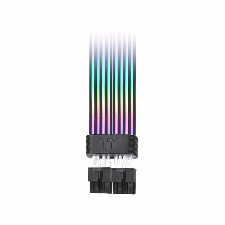 Thermaltake Tt Mod 8-pin ARGB Power Extension Cable, 54 LEDs, Transparent Illumination Tube, 16AWG High-Quality Wire, 5V ARGB Sync | AC-082-CN1NAN-A1 thumbnail 3