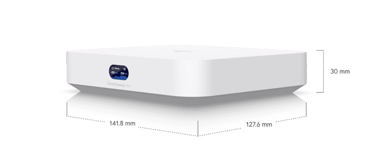 Unifi Ultra UCG-Ultra Compact Cloud Gateway, 30+ UniFi device / 300+ client support, 1 Gbps IPS routing, multi-WAN load balancing. – Buy Online