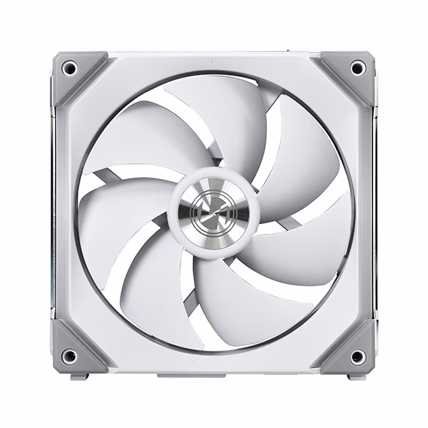 LIAN LI UF-SL120-1W WHITE: 120mm PC Case Fan, 58.54 CFM Airflow, 31 dB(A) Noise, FDB Bearing, RGB | UF-SL120-1W thumbnail 2