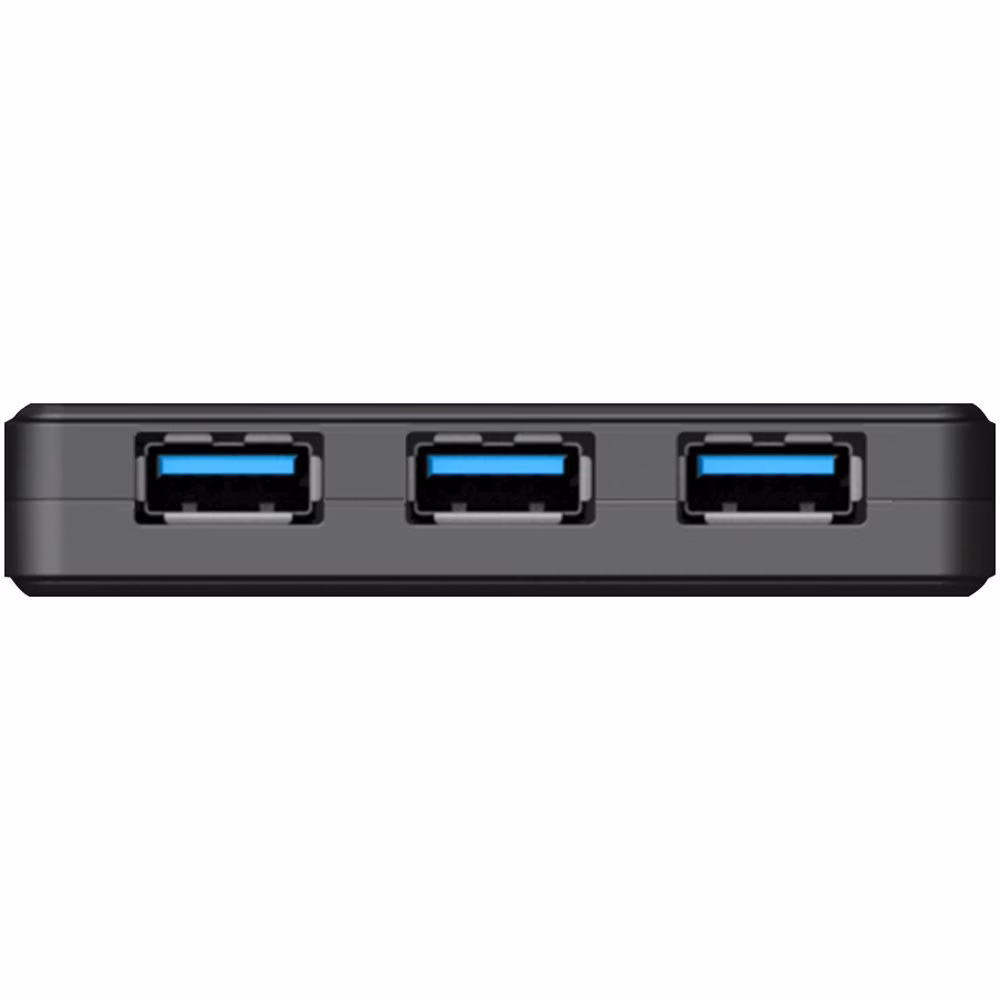 Transcend USB 3.0 4-Port Hub TS-HUB3K, Black thumbnail 3
