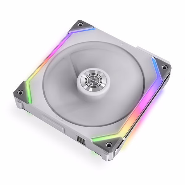 LIAN LI UF-SL140-1W: 140mm PC Case Fan, 70.5 CFM Airflow, 30 dB(A) Noise, FDB Bearing, White | UF-SL140-1W thumbnail 2