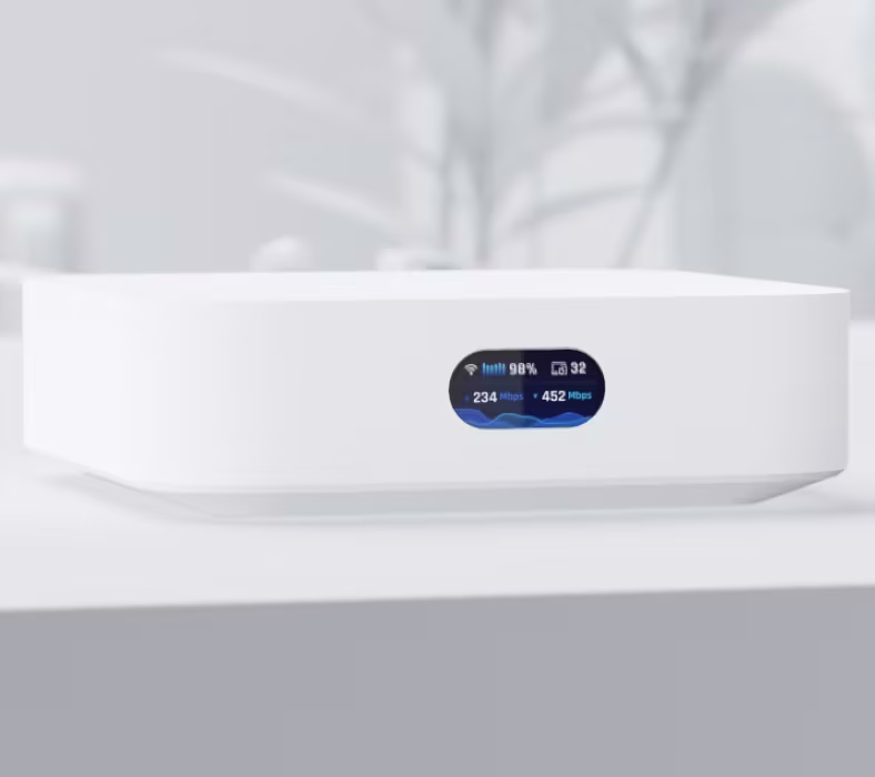 UniFi Express t Cloud Gateway & WiFi 6 Accesspoint, Built-in WiFi 6 AP, 140 m?? (1,500 ft??) single-unit coverage, 50+ connected WiFi devices | UX thumbnail 4
