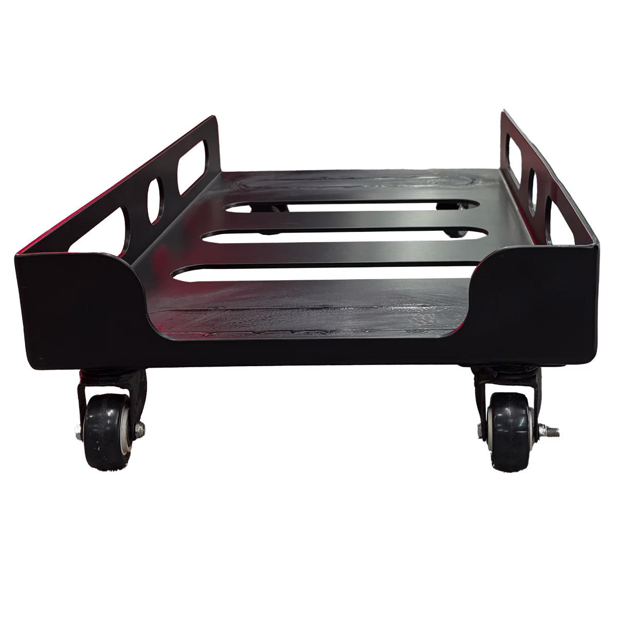 Heavy Duty (Cpu Holder) - Metal Rolling CPU Stand with Wheels, 100kg Weight Capacity, Heavy Duty Desktop Computer Tower Cart with Ventilation, Heavy Duty CPU Trolley with Castor Wheels Computer Floor Stand Trolley CPU Stand CPU Holder Trolley CPU Holder. thumbnail 2