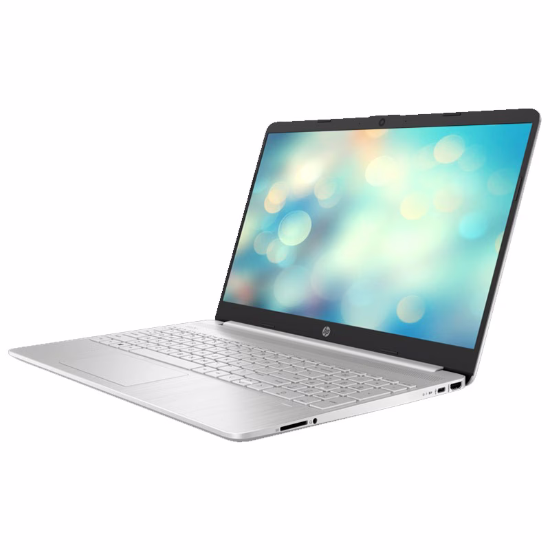 HP 15S-FQ5299NIA Laptop 12th Gen Core i7-1255U, 8GB DDR4, 512GB SSD, Intel Iris Xe Graphics, 15.6" FHD, Backlit Keyboard, DOS, Silver image