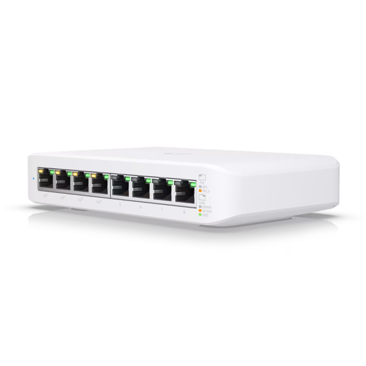 Ubiquiti Networks UniFi Switch Lite 8 PoE | 8-Port Gigabit Switch with 4 PoE+ 802.3at Ports (USW-Lite-8-PoE) thumbnail 3