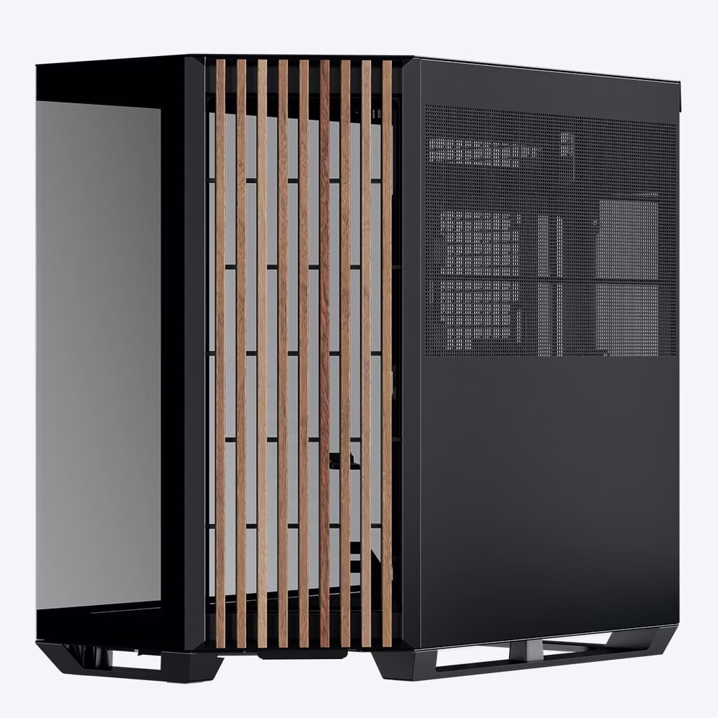 APNX V1 Wood Black Built Gaming PC, AMD 7800X3D Ryzen 7, TUF RTX4080-Super 16GB OC, 32GB (2x16GB) 6400MTs, 2TB 990 PRO, 1000W thumbnail 3