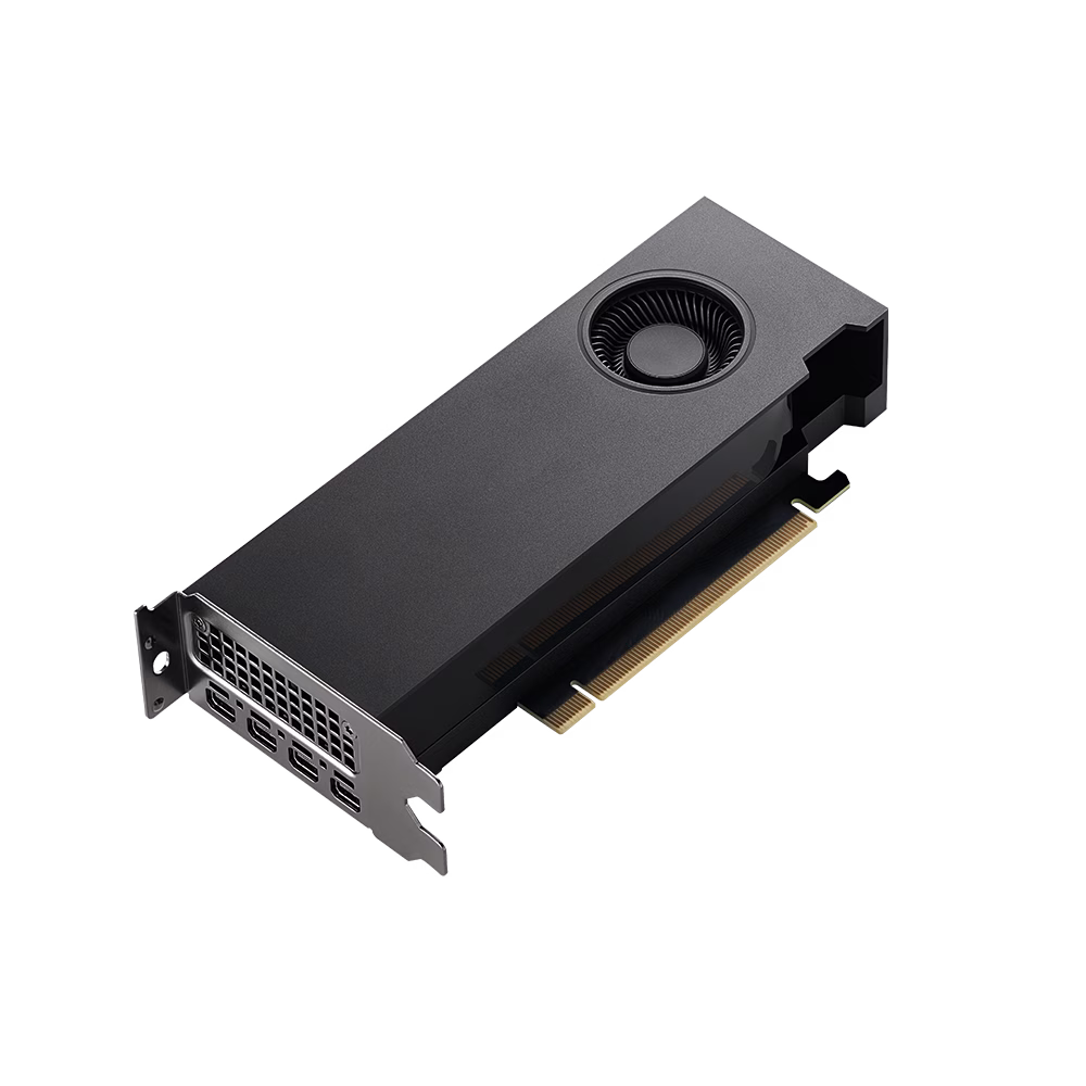 PNY Nvidia RTX A2000 12GB GDDR6 Graphics Card, 3328 Cuda Cores, 8nm Process Size, 6001 MHz Memory Clock, 192 Bit, 288 GB/s Bandwidth, PCI Express 4.0 x16, Active Fansink | VCNRTXA2000-12GB-SB thumbnail 2