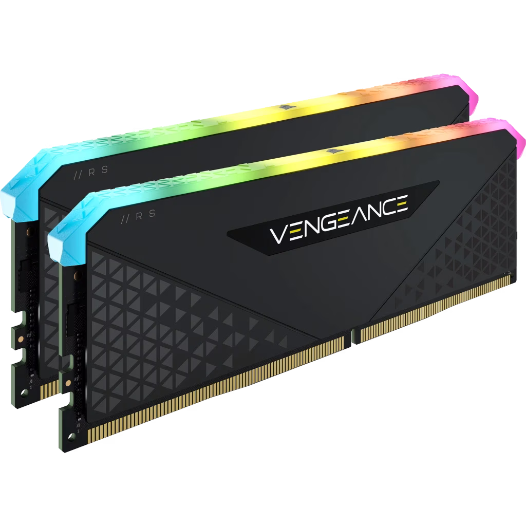 Corsair Vengeance RGB RS 32GB (2 x 16GB) DDR4 Desktop Memory, DRAM, 3600MHz, C18 Memory Kit | CMG32GX4M2D3600C18 thumbnail 2