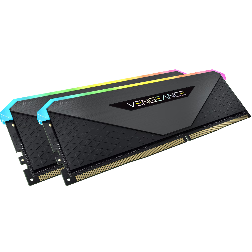 CORSAIR VENGEANCE RGB RT 16GB (2x8GB) DDR4 3600 AMD RAM CMN16GX4M2Z3600C18 840006650508 thumbnail 3