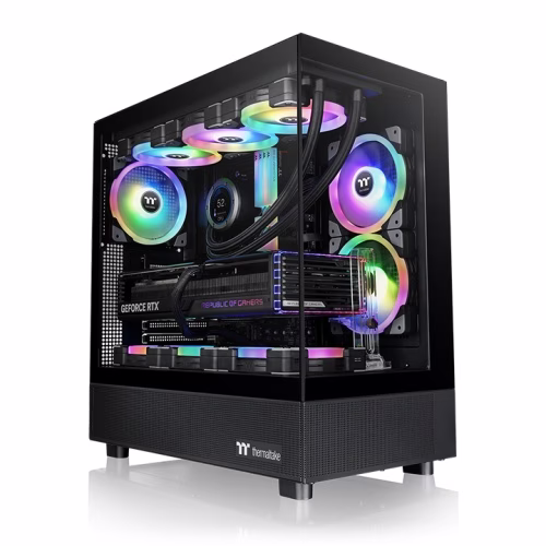 High-Performance Gaming PC: Intel i7-14700F 14th Gen + ZOTAC GAMING RTX 5070 Twin Edge 12GB GDDR7, 32GB DDR5 6000MHz RGB, 1TB NVMe SSD, 360mm LCD AIO, 750W PSU, Thermaltake View 270 TG ARGB – Buy Online