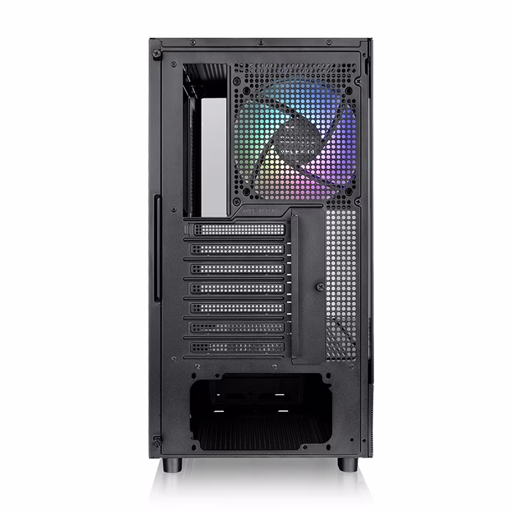 Thermaltake View 270 TG ARGB  Mid Tower E-ATX Case, Preinstalled 1 x CT140 ARGB Fans, 360MM Radiator Support, 2x Tempered Glass on Front and Side, Black | CA-1Y7-00M1WN-03 thumbnail 4
