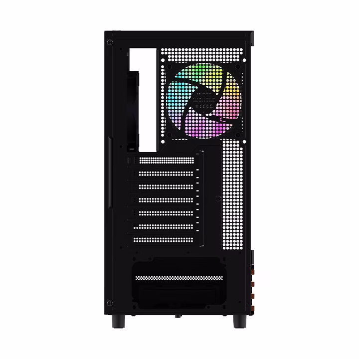 Thermaltake View 270 Plus WS ARGB Black Panoramic ATX Mid Tower, Wood Edition,  3x ARGB Lite Fans, 360mm Radiator Support | CA-1Y7-00M1WN-WS thumbnail 3